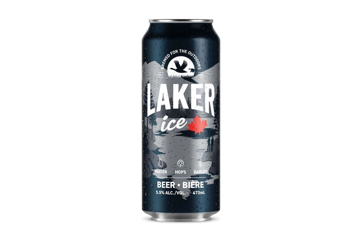 Laker Ice (Black) (1 x 473 ml Can)