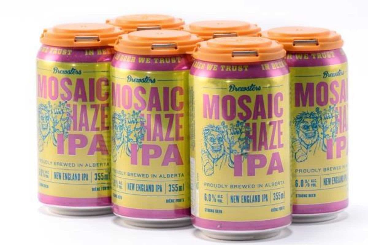 Brewsters Mosaic Haze IPA (6 x 355 ml Cans)