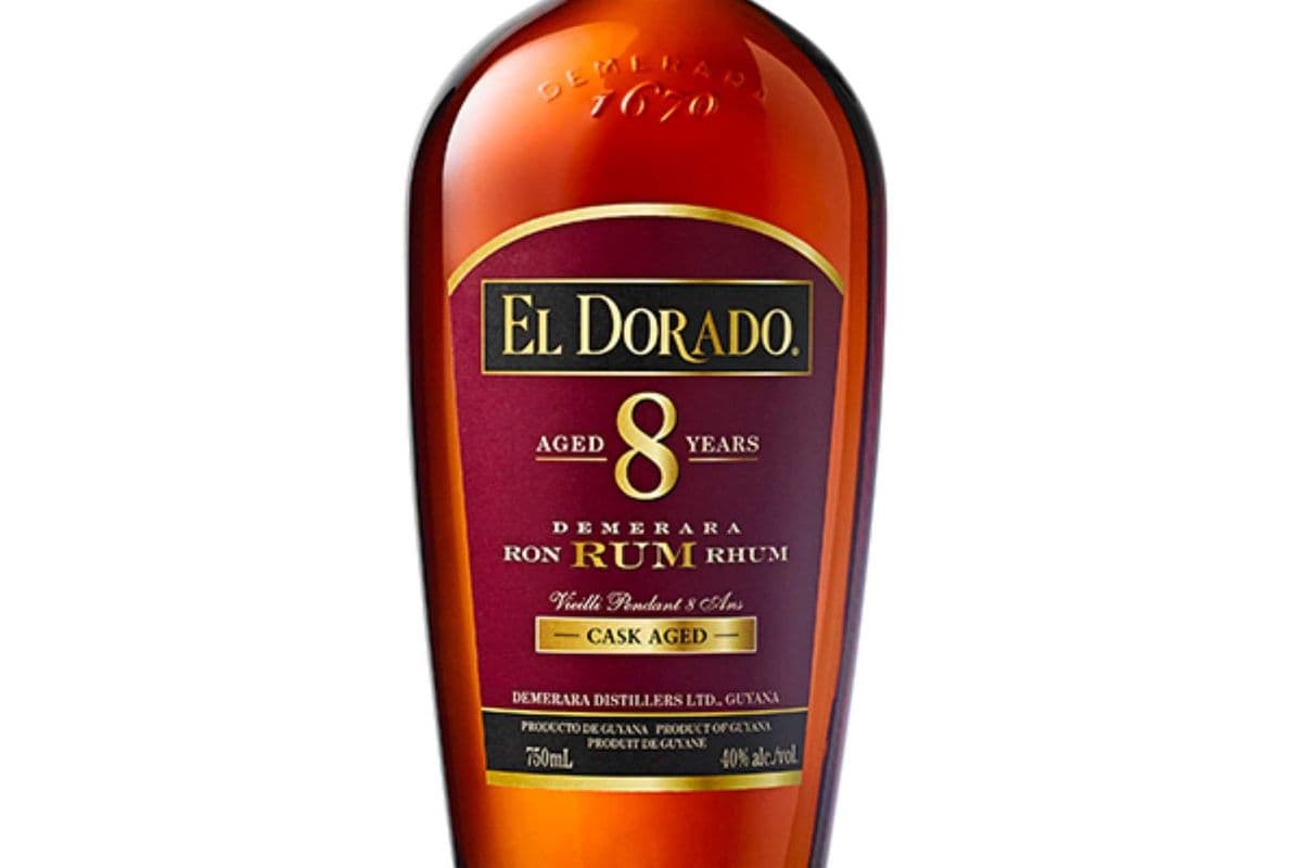 EL DORADO 8 YEAR OLD RUM(750mL) (1 x 750mL)