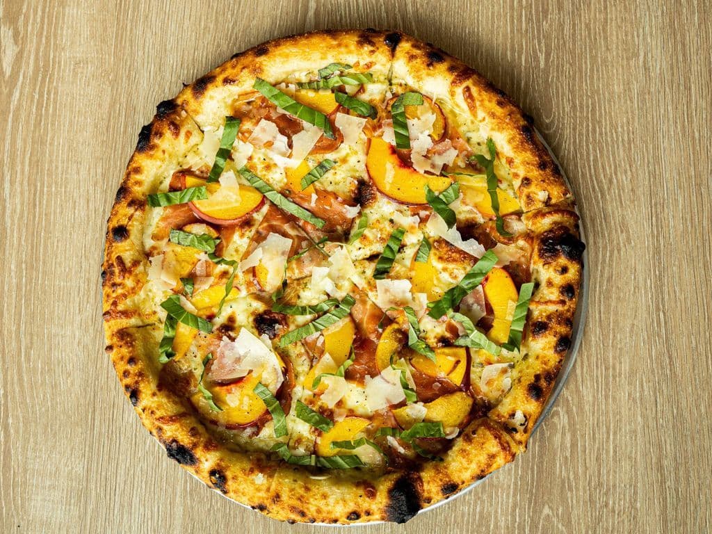 Peach & Prosciutto