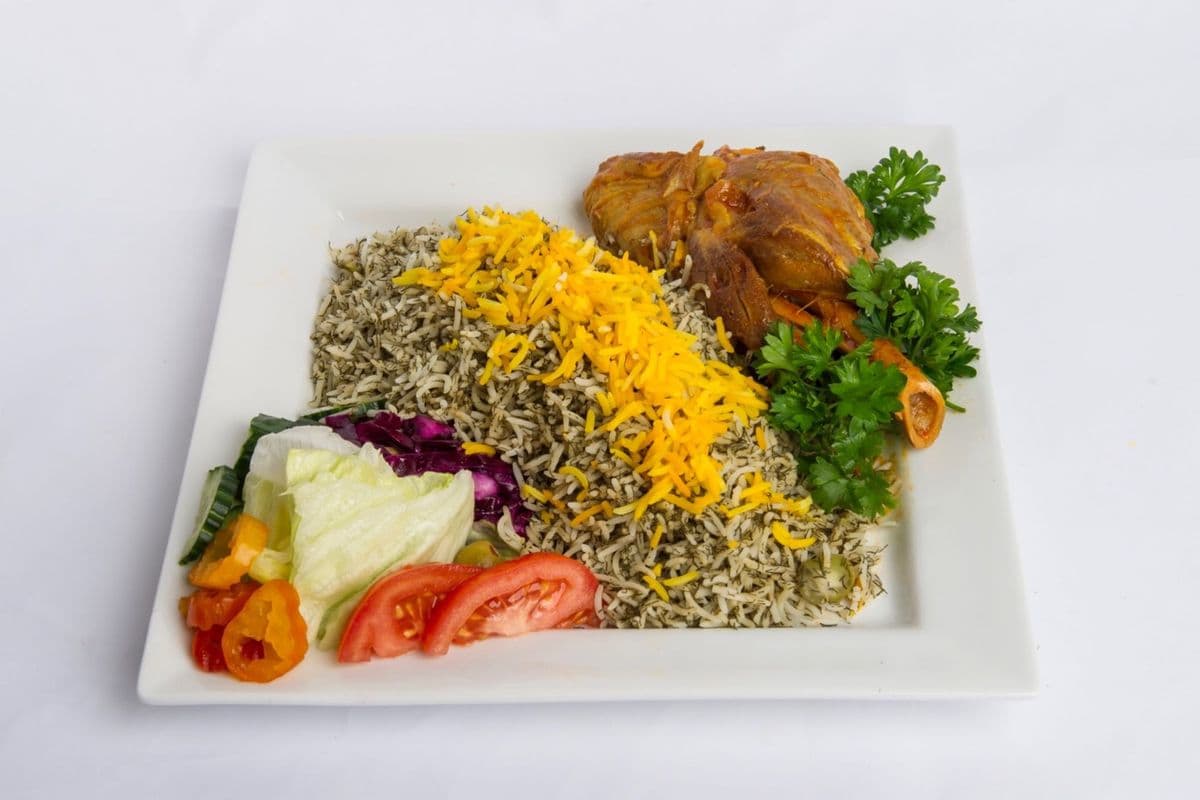 5. Baghali Polo with Lamb Shank