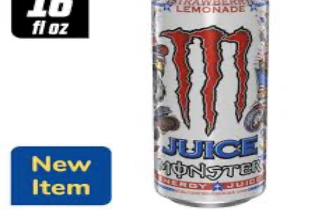 Monster Strawberry Lemonade Juice