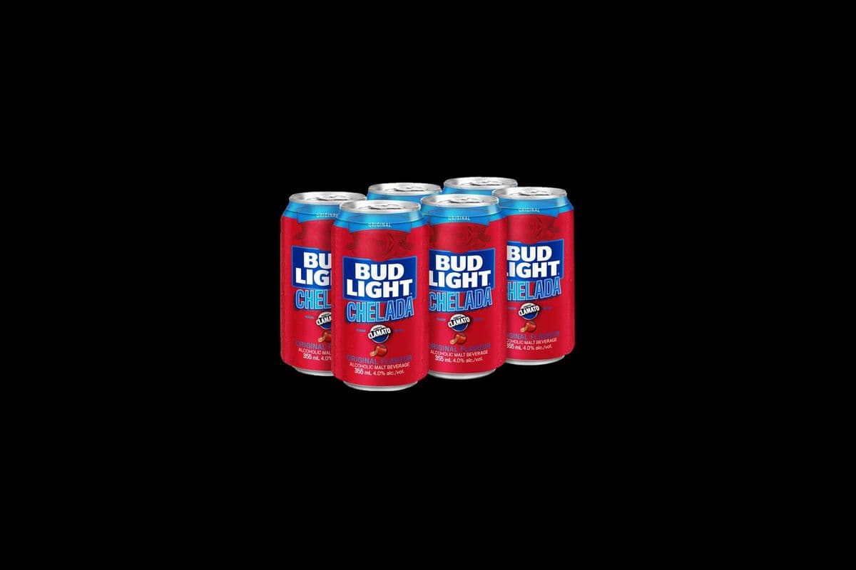 Bud Light Chelada Clamato (6 Cans) (6 x 355M,L)