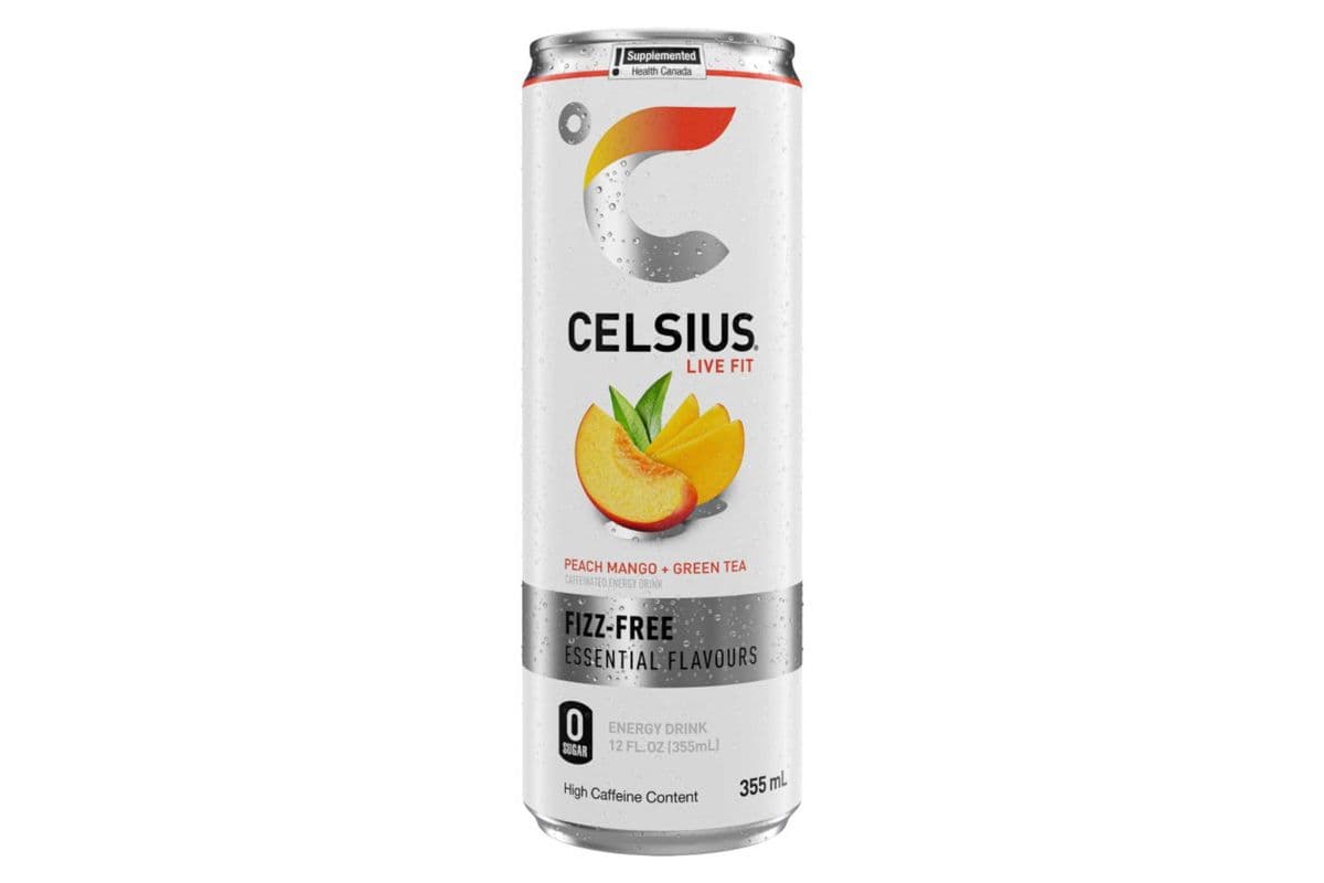 Celsius Live Fit Peach Mango + Green Tea (355 ml)