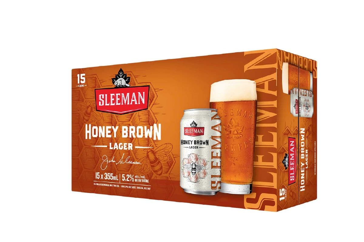 Sleeman (A+) Honey Brown (15 x 355 ml Cans)