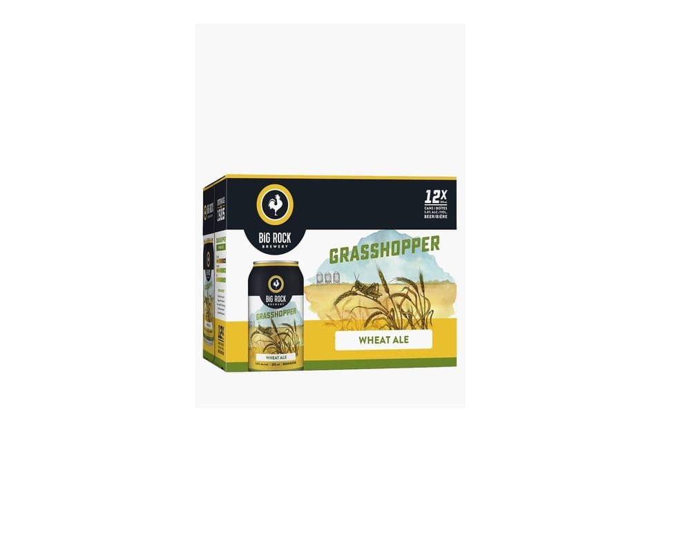 Grasshopper Wheat Ale Cans (12 x 355 ml)