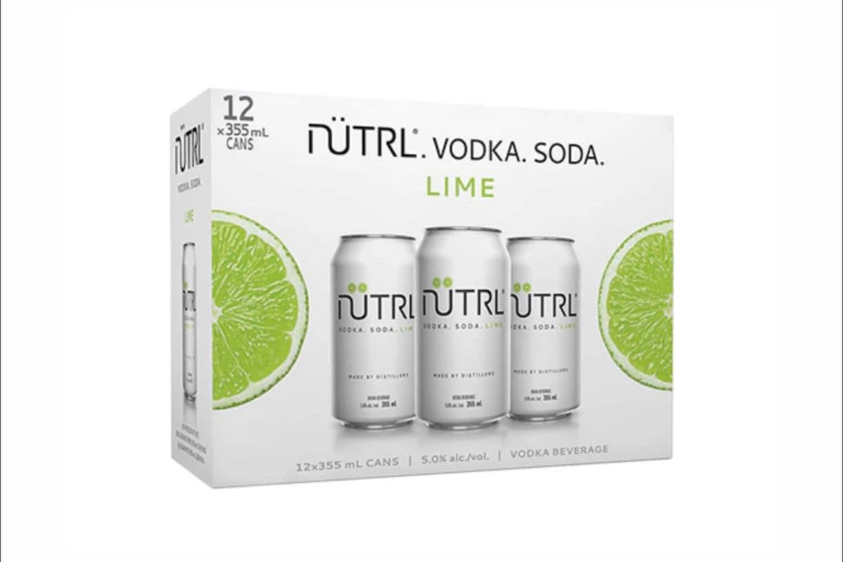 Nutrl Vodka Soda Lime 12 can (12 x 355ml)