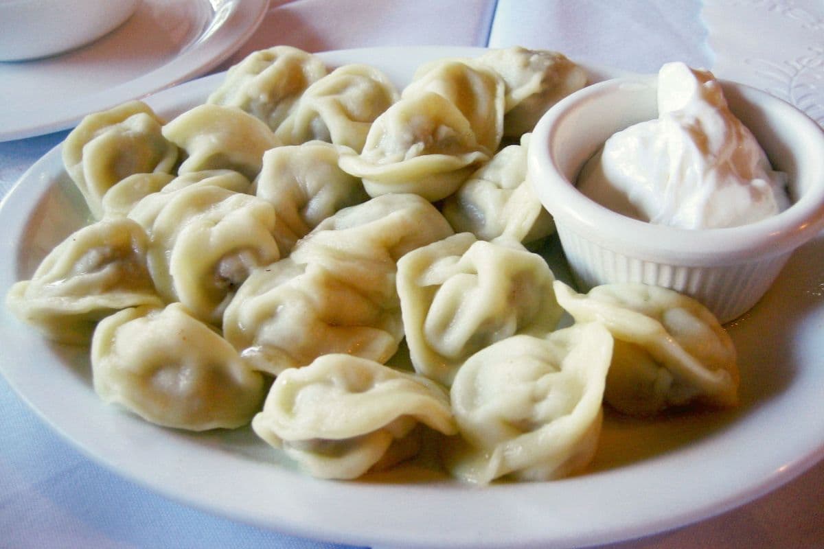 Cheddar Perogies
