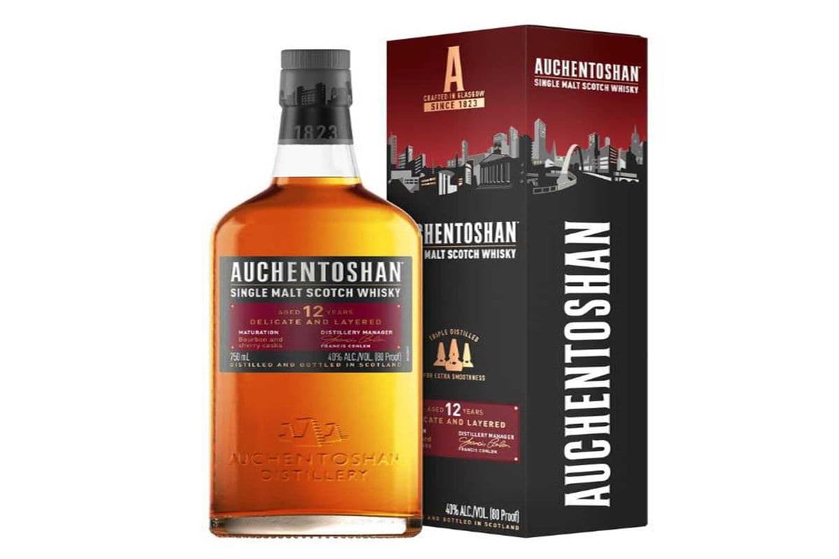Auchentoshan 12 Year Old Scotch Whisky 750 ML (1 x 750ML)