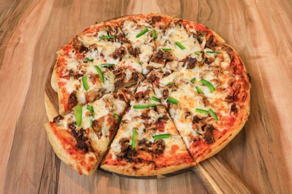 Pizza au griot 12''