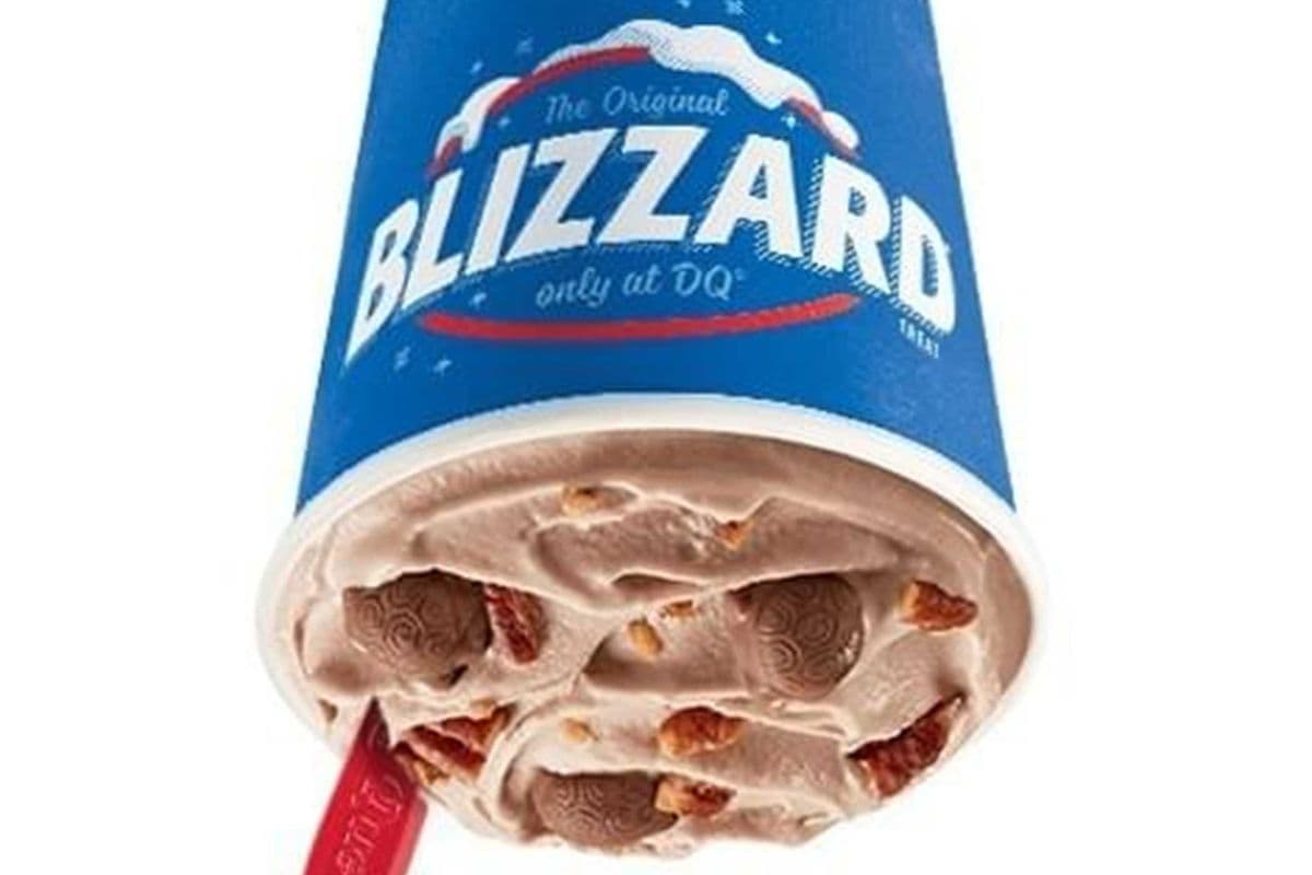 Fudge Pecan with Turtles® Blizzard® Treat