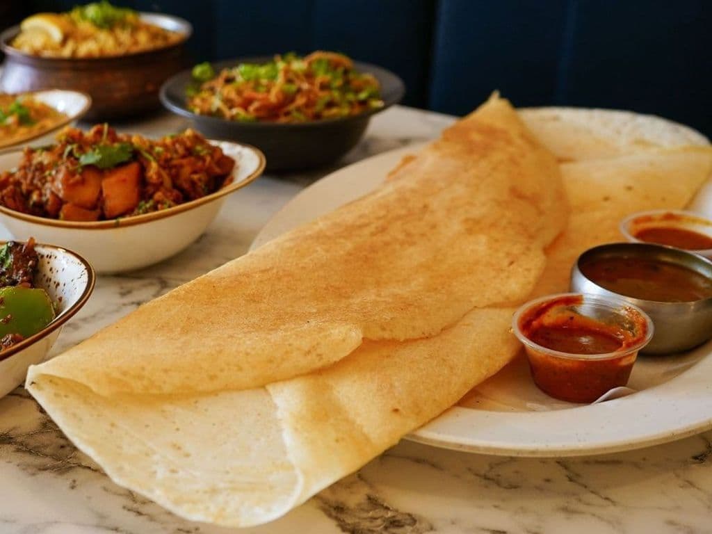 Paneer Veg Spring Dosa