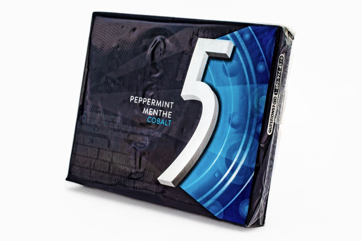Wrigley's 5 Peppermint (Cobalt) (15 Pcs) 口香糖 盒装