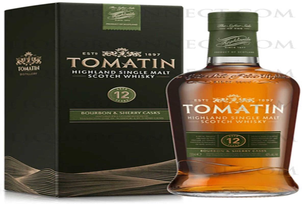 TOMATIN 12 YEAR HIGHLAND SINGLE MALT 750 ML (1 x 750 ML)