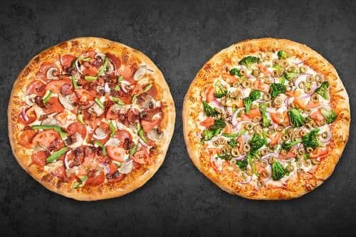 50 % de Rabais sur la Deuxième Grande Pizza