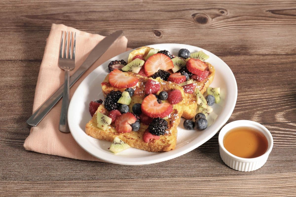 Fresh Fruit French Toast - 3 Pcs
