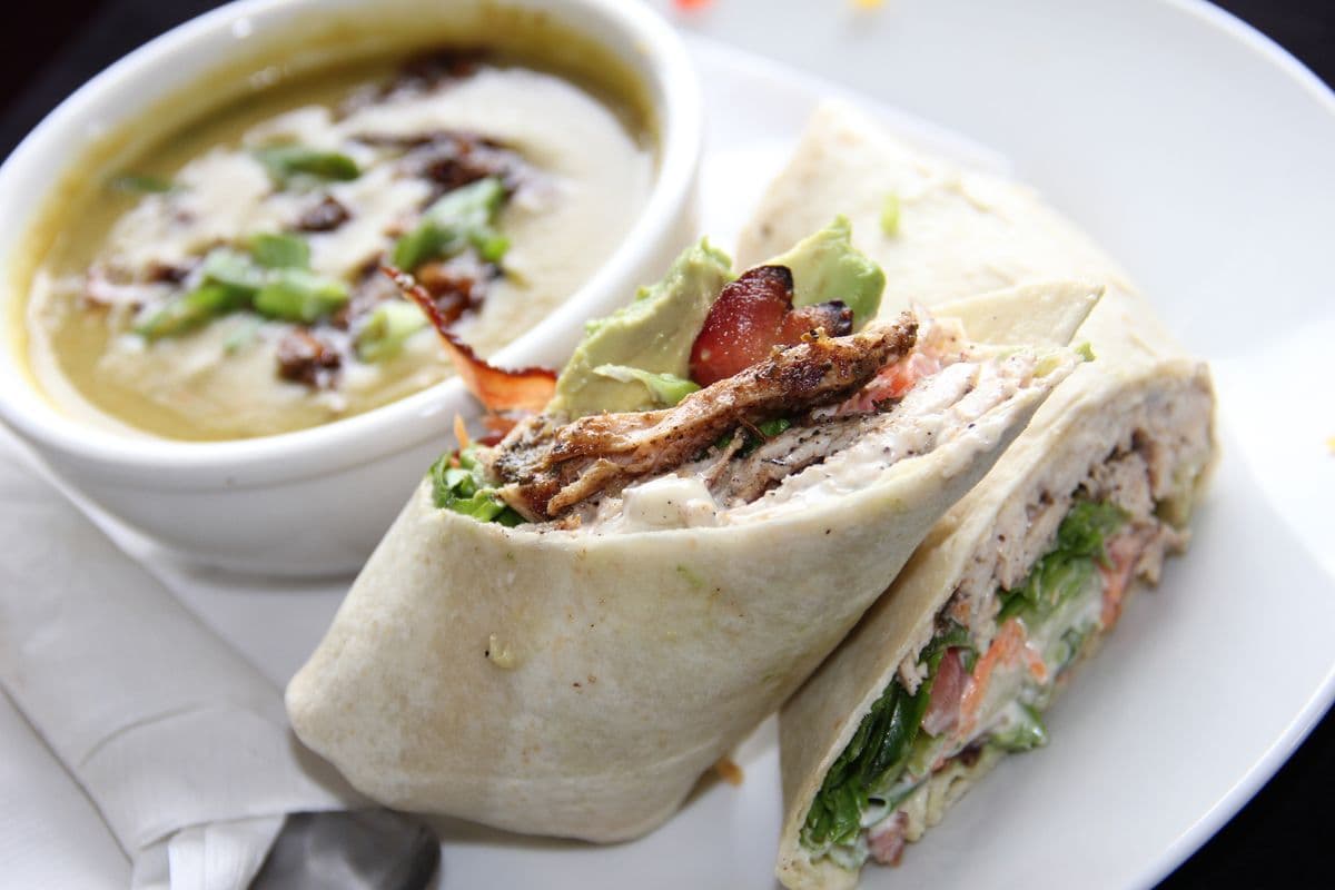 Jerk Chicken Bacon Avocado Wrap