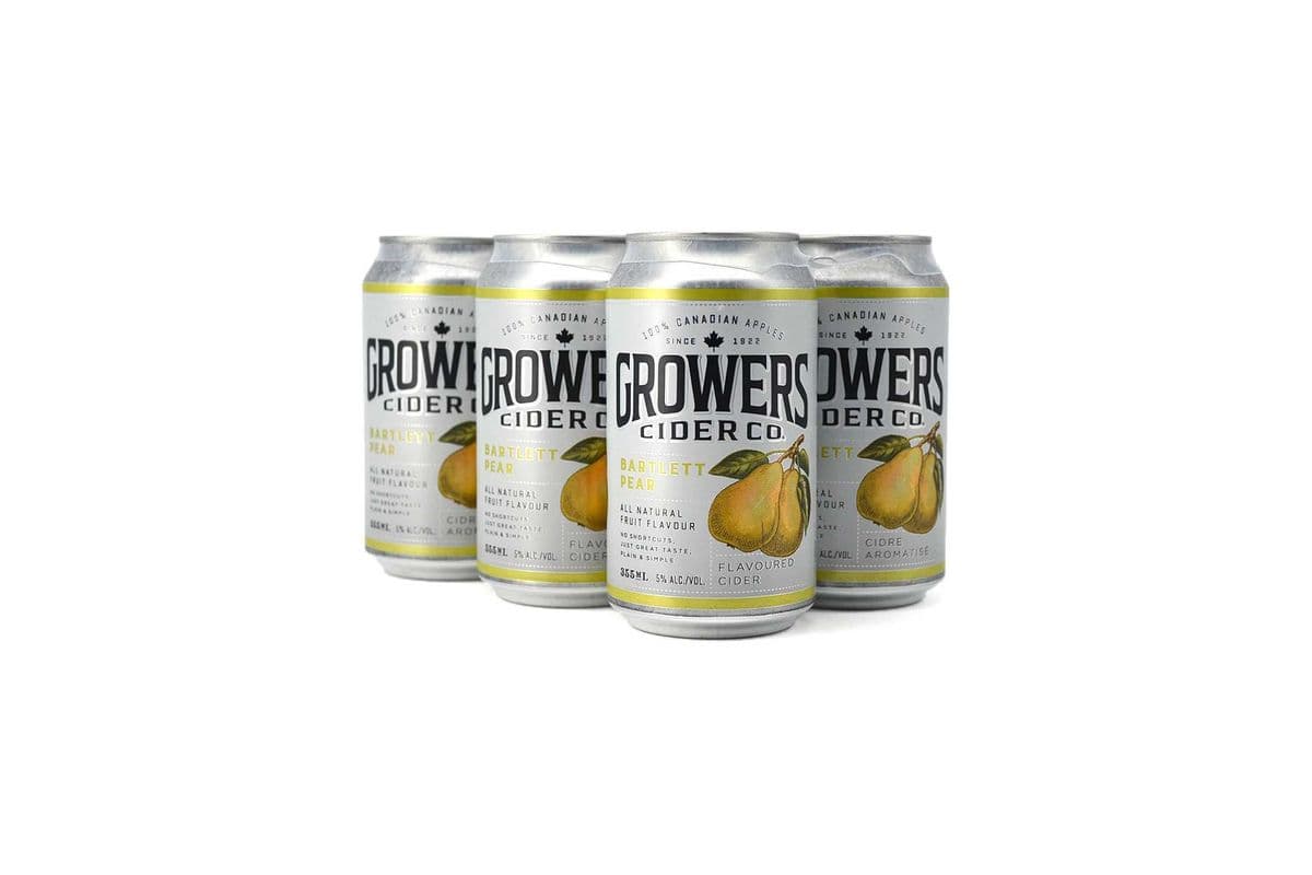 Growers Cider Bartlett Pear (6-Pack)