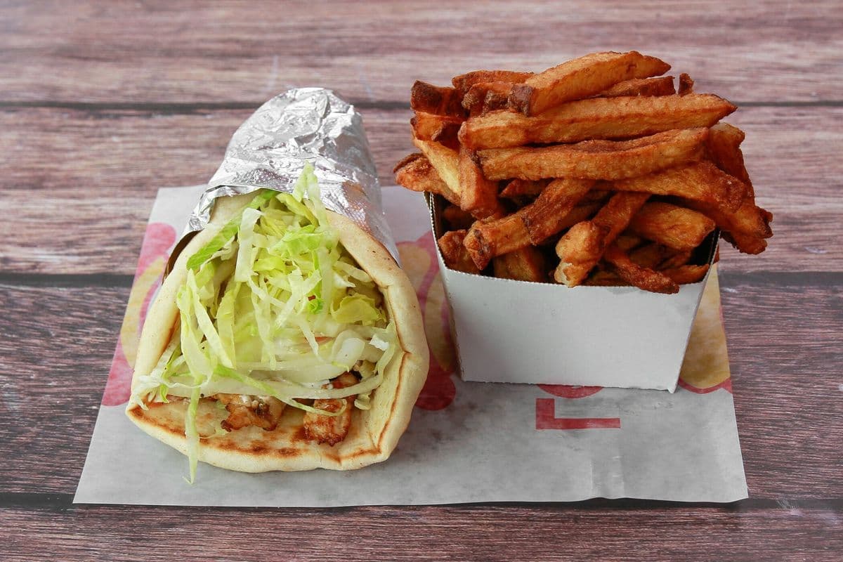 Pita au poulet / Chicken Pita
