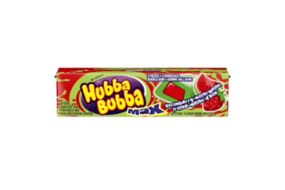 Hubba Bubba Strawberry Watermelon (5 Pieces)