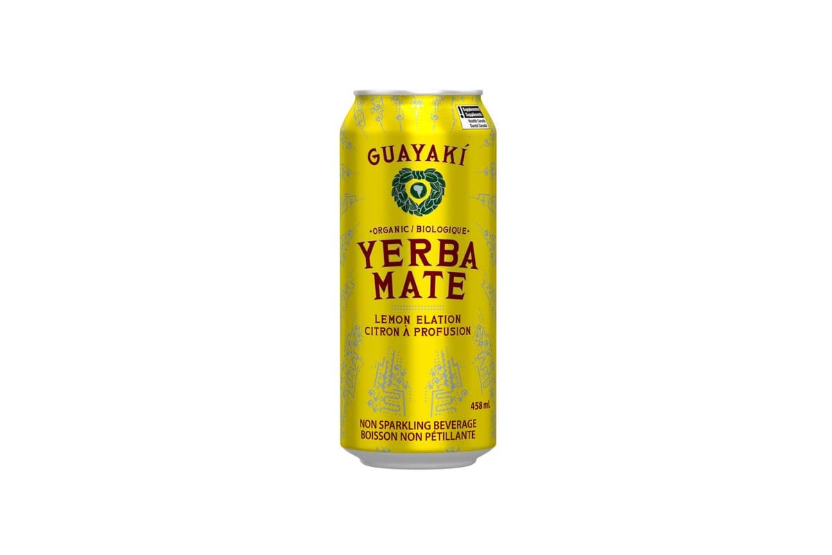 Guayaki Yerba Mate Citron à profusion / Lemon Elation (458 ml)