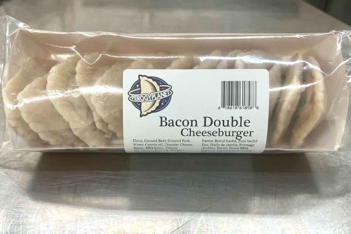 Bacon Double Cheeseburger Perogies (1 Dz)