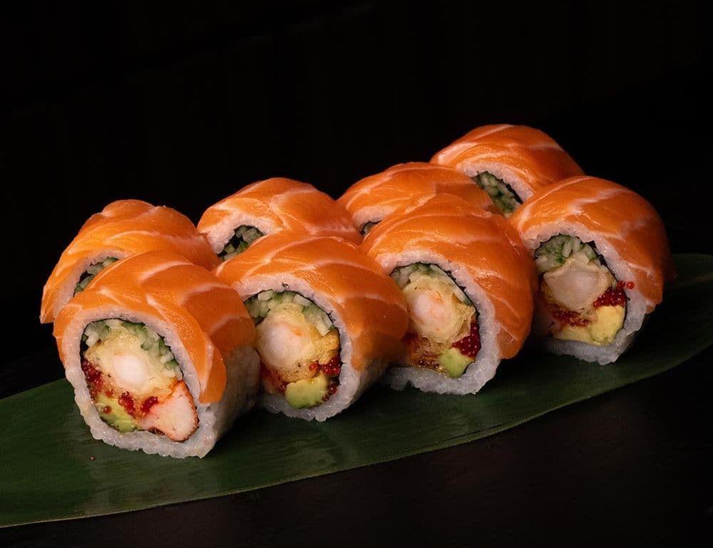 Dynamite Roll with Salmon