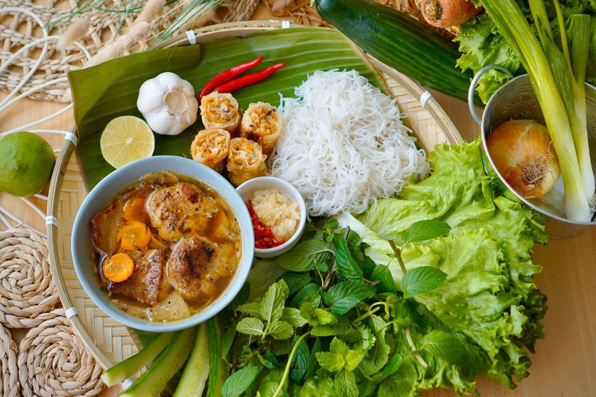 S1. Hanoi Grilled Pork Vermicelli / Bún Chả Hà Nội