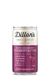 DILLONS VODKA WHITE CRANBERRY COSMOPOLITAN (222ML)