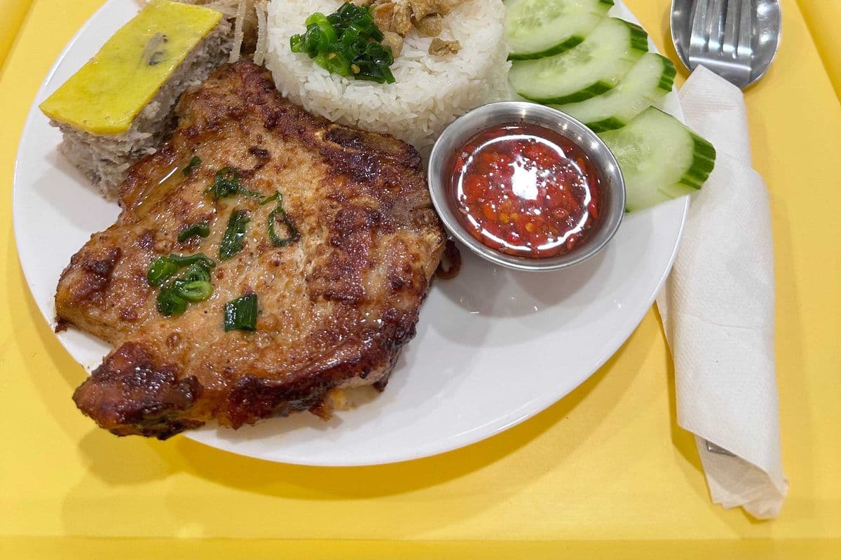 Grilled pork chops Special