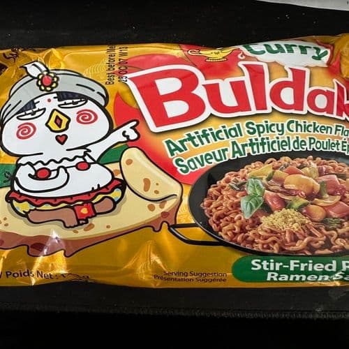 Buldak Ramen Sauté Curry 140g/ Buldak Stir-Fried Curry 140g