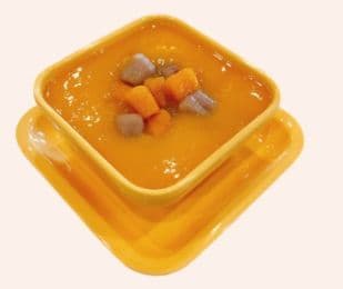 Sago and Taro ball in Mango Juice - 芒果芋圆西米