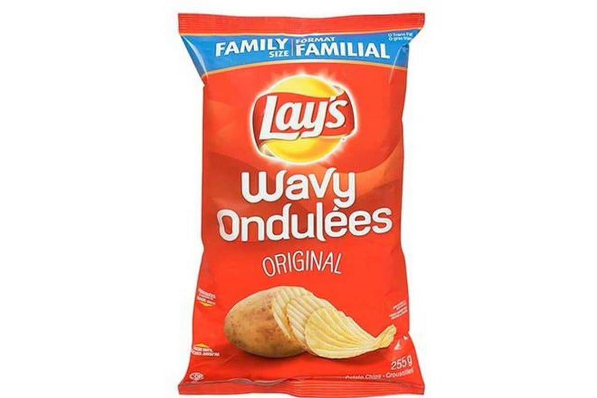 Lay's Wavy Ondulees Original Family Size (235 g)