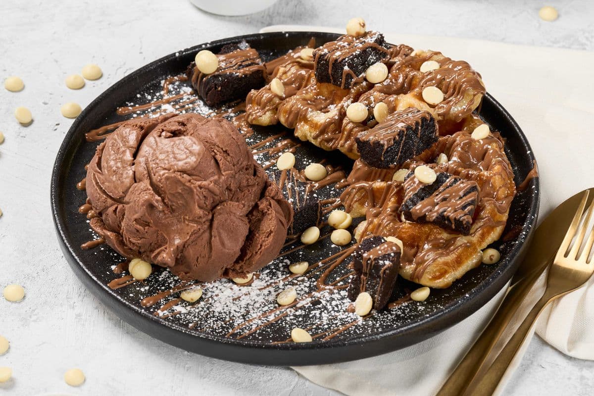 Chocolate Lover's Dream Croffle