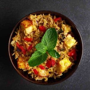 Paneer 65 Biryani