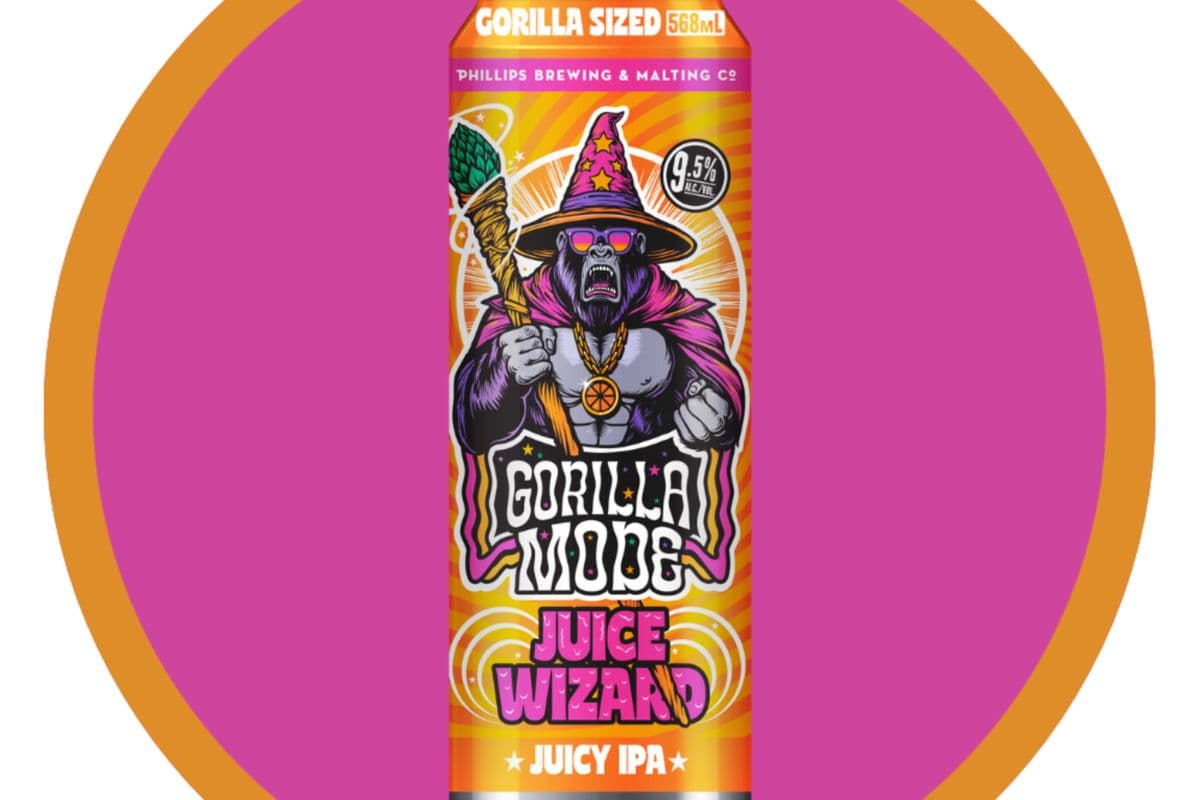 Phillips Gorilla Mode Juice Wizard Juicy IPA (1 x 568ml)