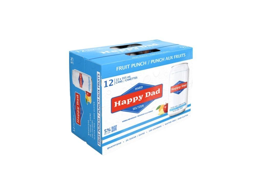 Happy Dad - Fruit Punch (12x355ml)