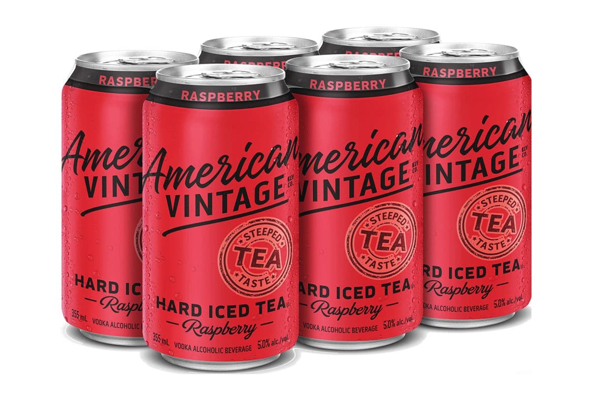 American Vintage Raspberry (6 Cans)
