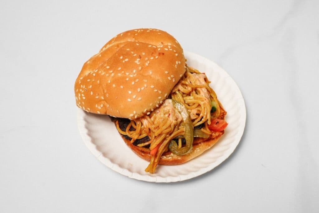 Veggie Noodle Burger