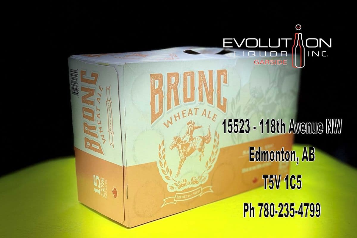 Bronc Wheat Ale C355-15 Box (15 x 355ml Can)
