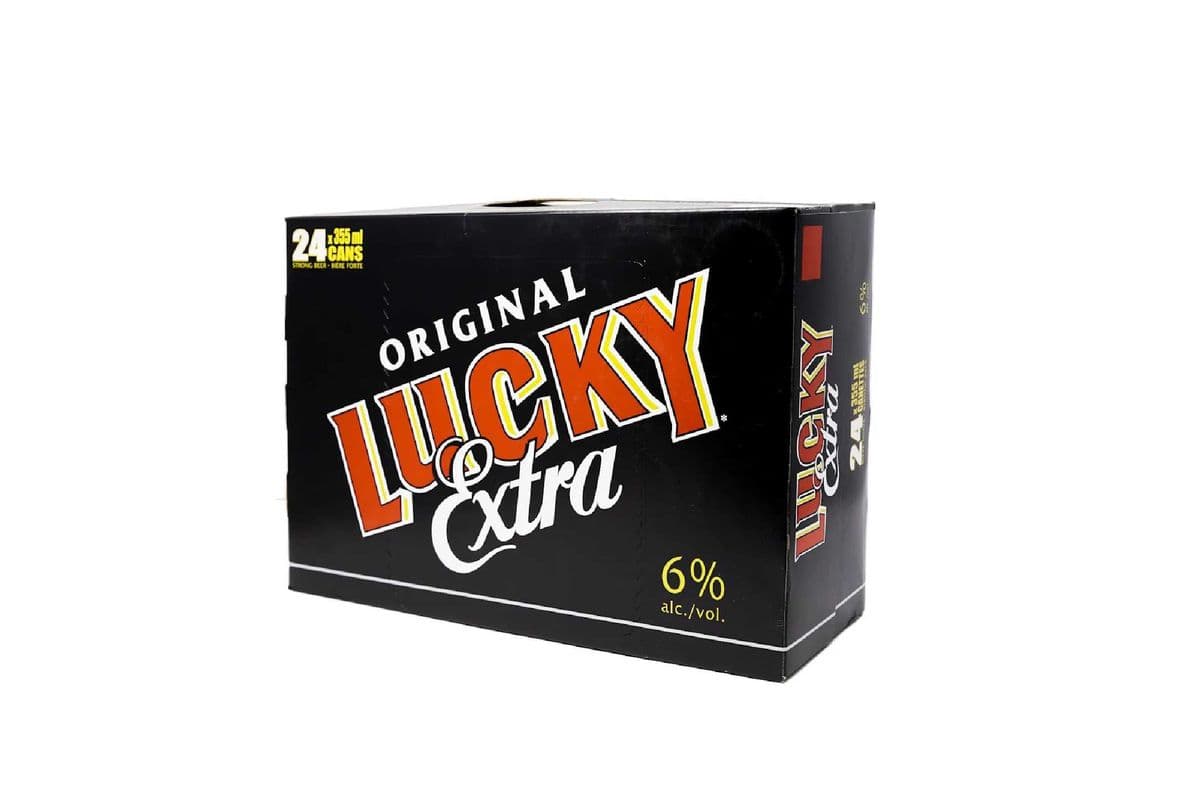 Lucky Extra 24 Pack Cans (24 x 355 ml Cans)