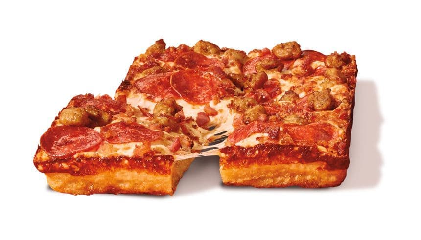 Detroit-Style Deep Dish 3 Meat Treat