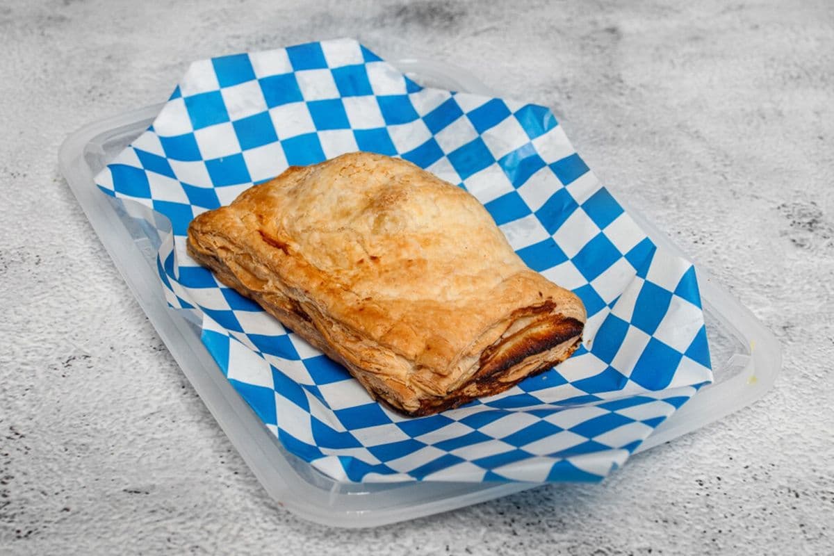 Vegetable Puff and Chai