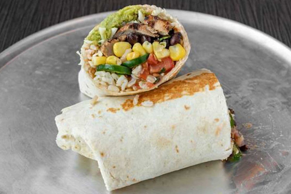 Steak Burrito (on 12" Tortillas )