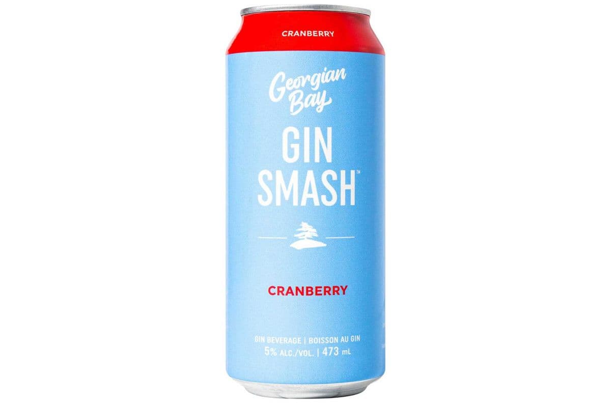 Georgian Bay Cranberry Gin Smash (1 x 473 ml Can)