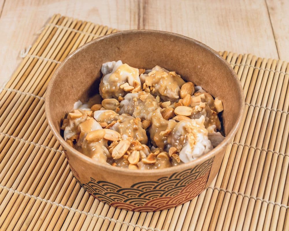 Peanut Butter Sauce Pork Wonton (12) / 花生酱猪肉馄炖 -CP1
