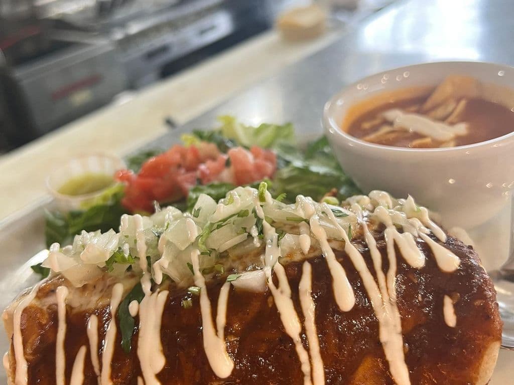 Mole Burrito
