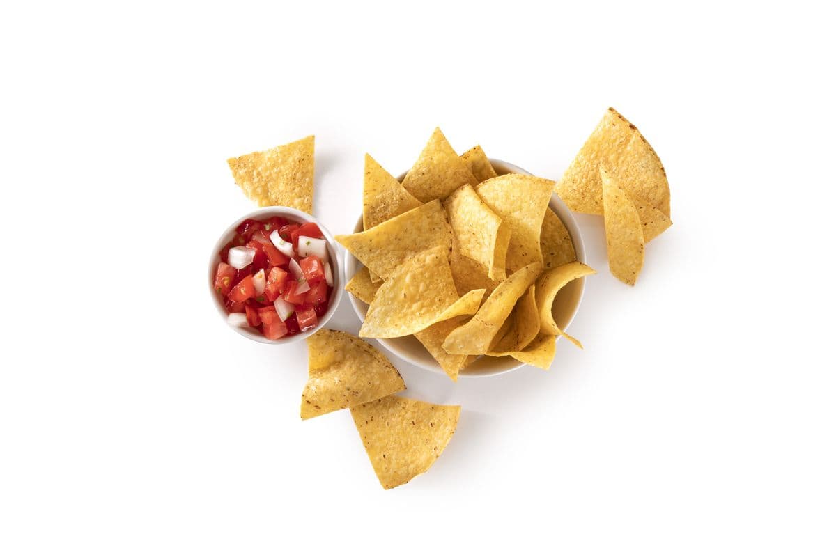 Side of Taco Chips and Salsa