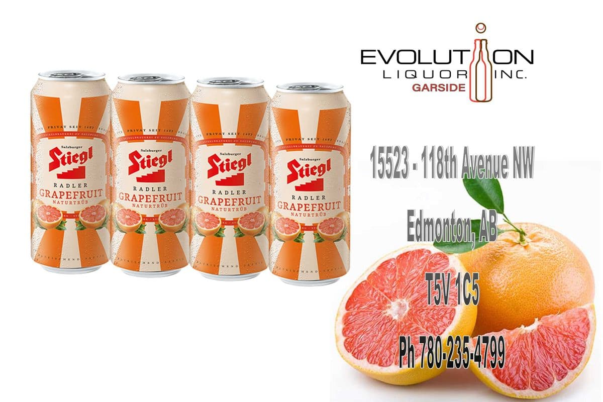 Stiegl Radler Grapefruit Austria C500-04 (4 x 500ml Can)
