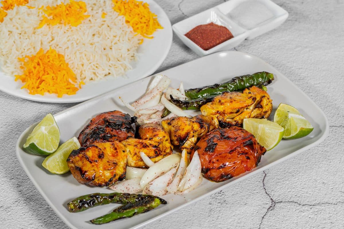 Grilled Chicken Leg Plate